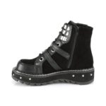 Demonia Black Vegan Leather-Vegan Suede Lilith-278 - Image 4