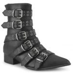 Demonia Black Vegan Leather Warlock-70