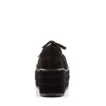 Demonia Black Vegan Suede Tempo-08 - Image 5
