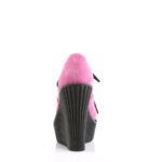 Demonia Hot Pink Vegan Suede-Animal Creeper-304 - Image 5