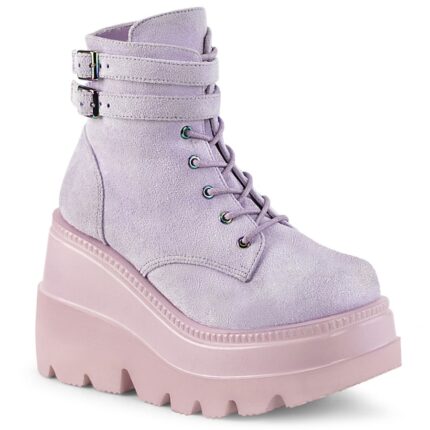 Demonia Lavender Vegan Suede Shaker-52