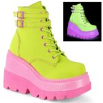Demonia Lime Reflect Ivevegan Leather Shaker-52 - Image 2