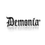 Demonia Logo Enamel Pin Black Demonia
