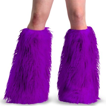 Demonia Purple Faux Fur Yeti-08