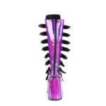 Demonia Purple Holographic Patent Swing-815 - Image 5