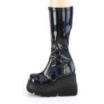 Demonia Stretch Black Patent Holo Shaker-65 - Image 4