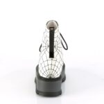 Demonia White Glow Vegan Leather Slacker-88 - Image 5