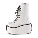 Demonia White Vegan Leather Violet-120 - Image 4