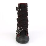 Deviant-207 Demonia Black Canvas-Red - Image 3