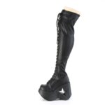 Dynamite-300-1 Black Str Vegan Leather Demonia - Image 4