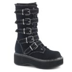 Emily-341 Black Canvas Demonia - Image 2