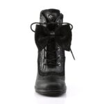 Glam-200 Black Vegan Leather-Lace Demonia - Image 3