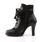 Glam-200 Black Vegan Leather-Lace Demonia - Image 4