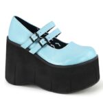 Kera-08 Demonia Baby Blue Vegan Leather - Image 2