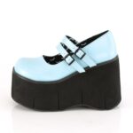 Kera-08 Demonia Baby Blue Vegan Leather - Image 4