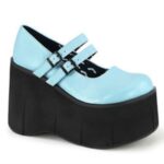 Kera-08 Demonia Baby Blue Vegan Leather - Image 6
