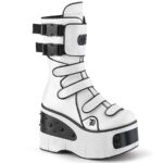 Kera-108 White Vegan Leather Demonia - Image 2