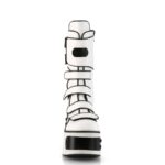 Kera-108 White Vegan Leather Demonia - Image 3