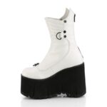 Kera-130 White Vegan Leather Demonia - Image 4
