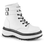 Lilith-152 Demonia White Vegan Leather - Image 2