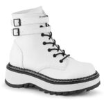 Lilith-152 Demonia White Vegan Leather