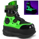 Neptune-126 Black-Green Patent Multi Demonia - Image 2
