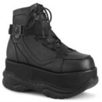 Neptune-181 Black Vegan Leather Demonia - Image 6
