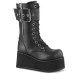 Petrol-150 Black Vegan Leather Demonia - Image 6