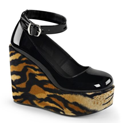 Poison-03 Black Patent Demonia
