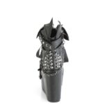 Poison-107 Demonia Black Vegan Leather - Image 5