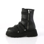 Renegade-50 Black Vegan Leather-Nylon Demonia - Image 4