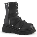 Renegade-50 Black Vegan Leather-Nylon Demonia - Image 6