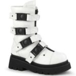 Renegade-55 White Vegan Leather Demonia - Image 6