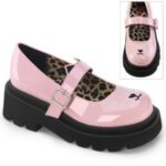 Renegade-56 Baby Pink Patent Demonia - Image 6