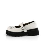 Renegade-56 Demonia White Vegan Leather - Image 4