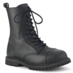 Riot-10 Demonia Black Vegan Leather - Image 6