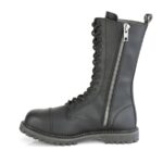 Riot-14 Black Vegan Leather Demonia - Image 4