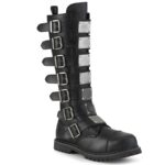 Riot-21Mp Black Vegan Leather Demonia - Image 2