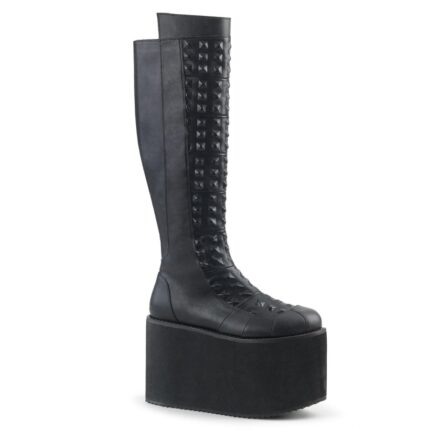 Rot-13 Demonia Black Faux Leather