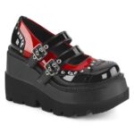 Shaker-27 Demonia Black-Red Patent