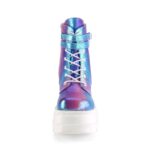 Shaker-52 Demonia Purple Multi Iridescent Vegan Leather - Image 3