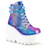 Shaker-52 Demonia Purple Multi Iridescent Vegan Leather - Image 6