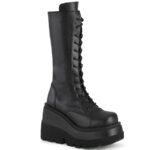 Shaker-72 Demonia Black Vegan Leather - Image 2