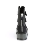 Slacker-101 Demonia Black Vegan Leather-Canvas - Image 5