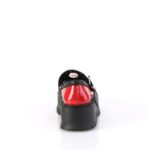 Slacker-23 Demonia Red-Black Vegan Leather - Image 5