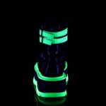 Slacker-52 Black U V Iridescent Green Demonia - Image 5