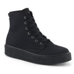 Sneeker-201 Black Canvas Demonia - Image 2