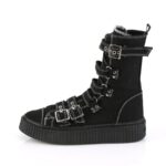 Sneeker-318 Demonia Black Canvas - Image 4