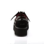 Sprite-09 Black Vegan Leather-Velvet Demonia - Image 5