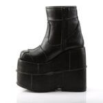 Stack-201 Black Vegan Leather Demonia - Image 4